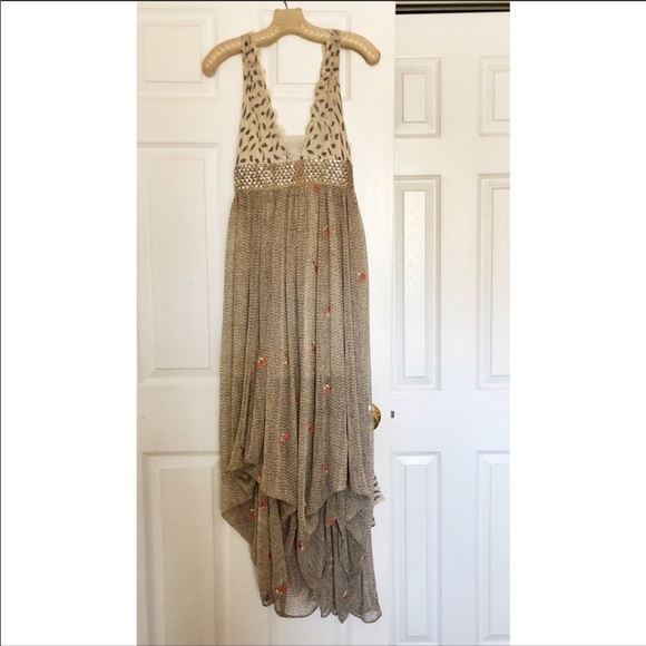 free people pennies from heaven maxi dress size 0 - Picture 3 of 6